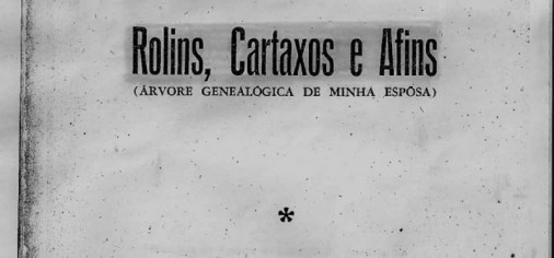 Livro Rolins Cartaxos e Afins